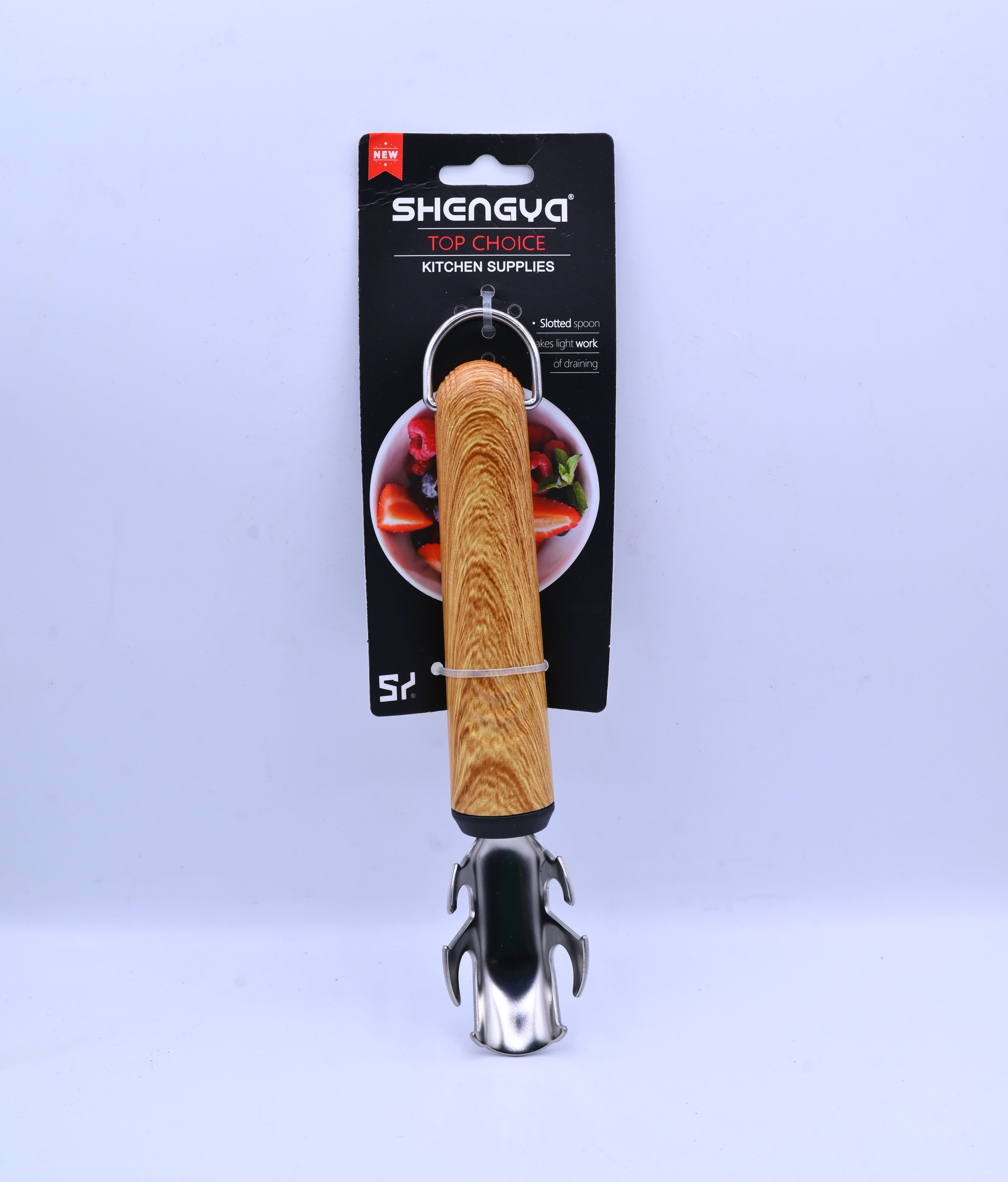 Shengya Stainless Steel Bottle Opener with Wood Handle K0911T