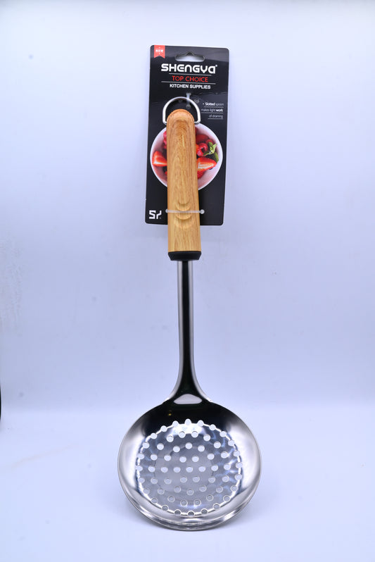 Shengya Stainless Steel Cooking Cufger with Wood Handle K0952T