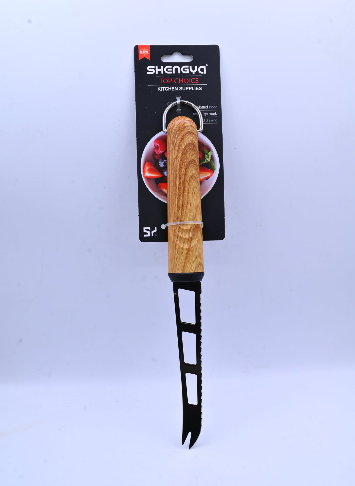 Shengya Stainless Steel Cheese Knife with Wood Handle K0919T