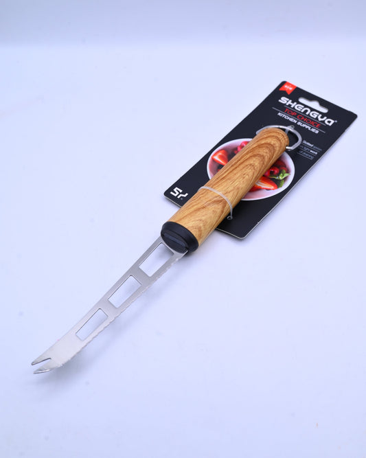 Shengya Stainless Steel Cheese Knife with Wood Handle K0919T