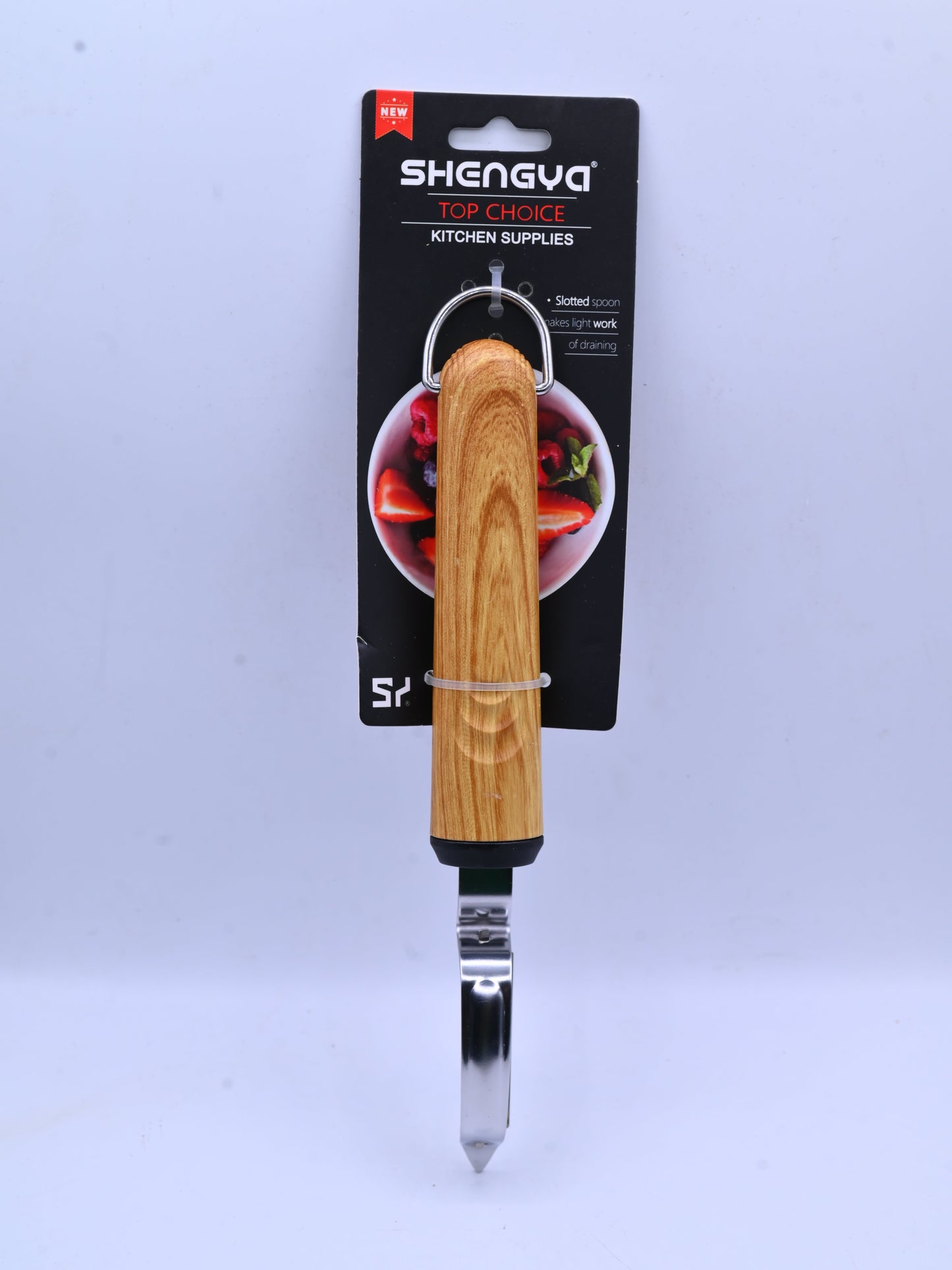 Shengya Stainless Steel Peeler with Wood Handle K0909T