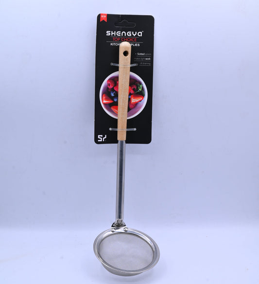 Shengya Silver Strainer Ladle