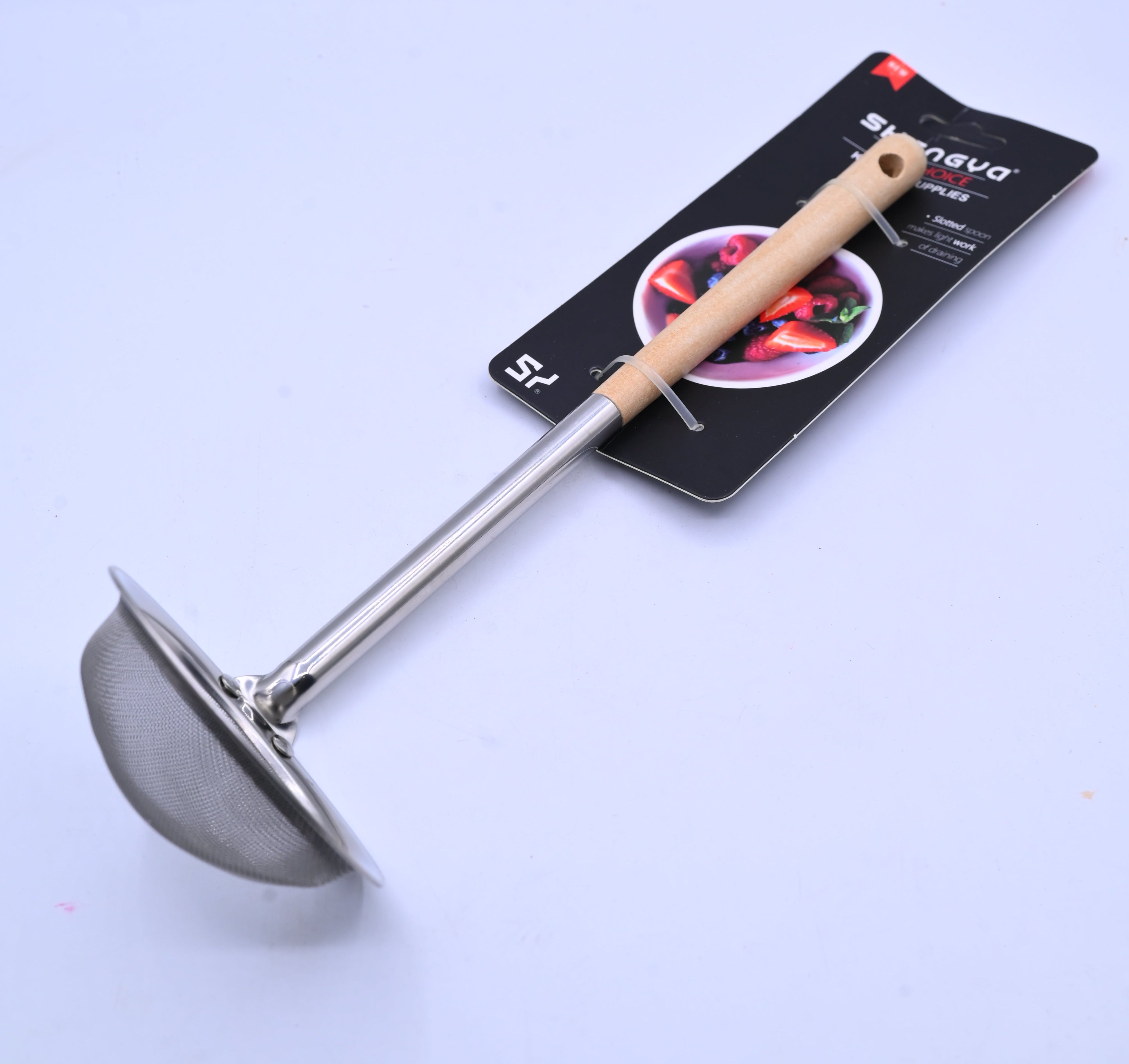 Shengya Silver Strainer Ladle