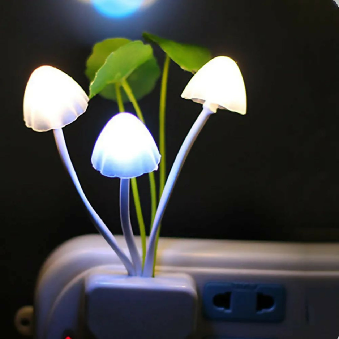 Mushroom Wall Light control Sensor Night Light Induction Dream Fung Mushroom Lamp Home Bedroom Decoration