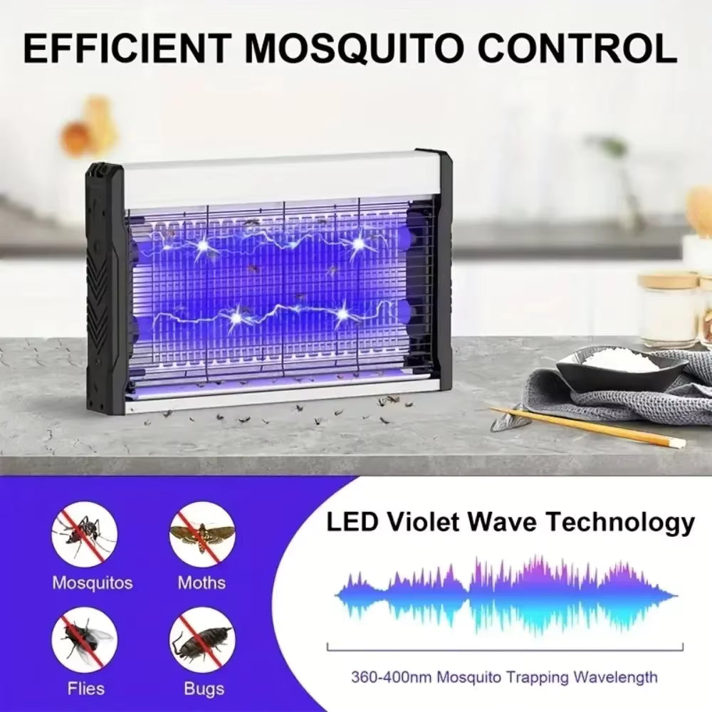 Electric UV Mosquito and Insect Killer - Silent, Safe & Chemical-Free