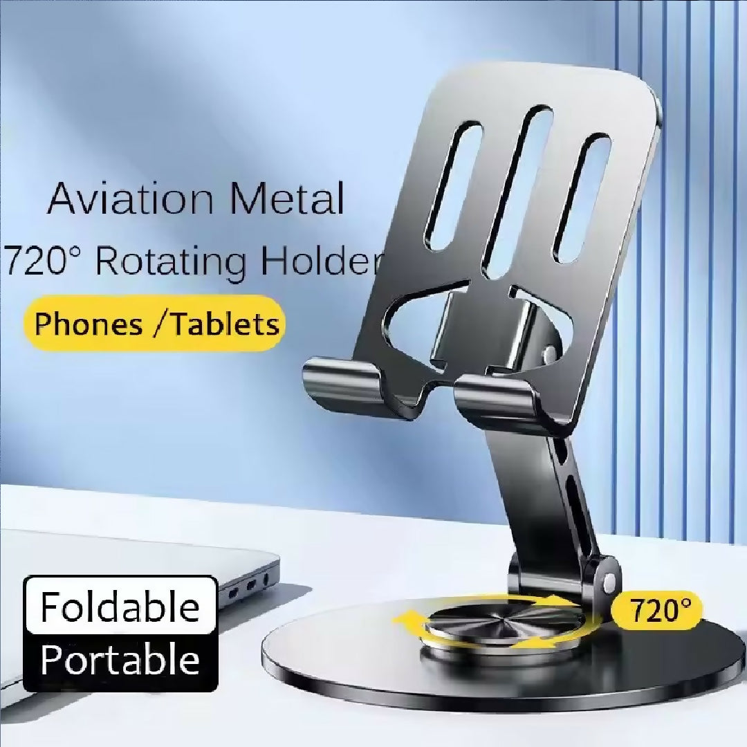 Metal Mobile Phone Stand Rotatable for Tablet and Mobiles