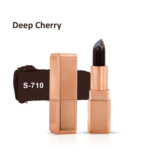 Swiss Miss Lipstick – 710 Deep Cherry (Gloss Shine)