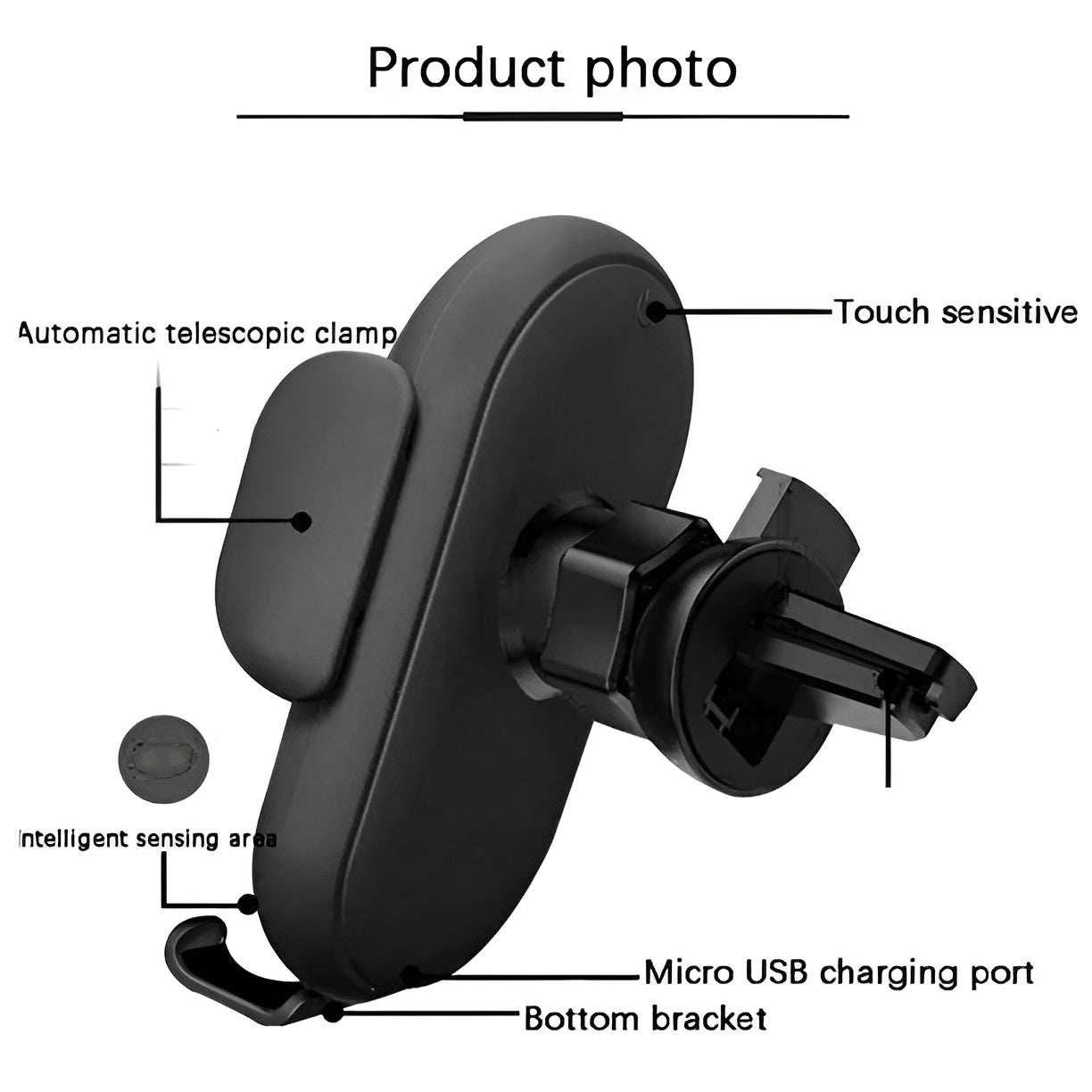 Smart Censor Car Wireless Charger