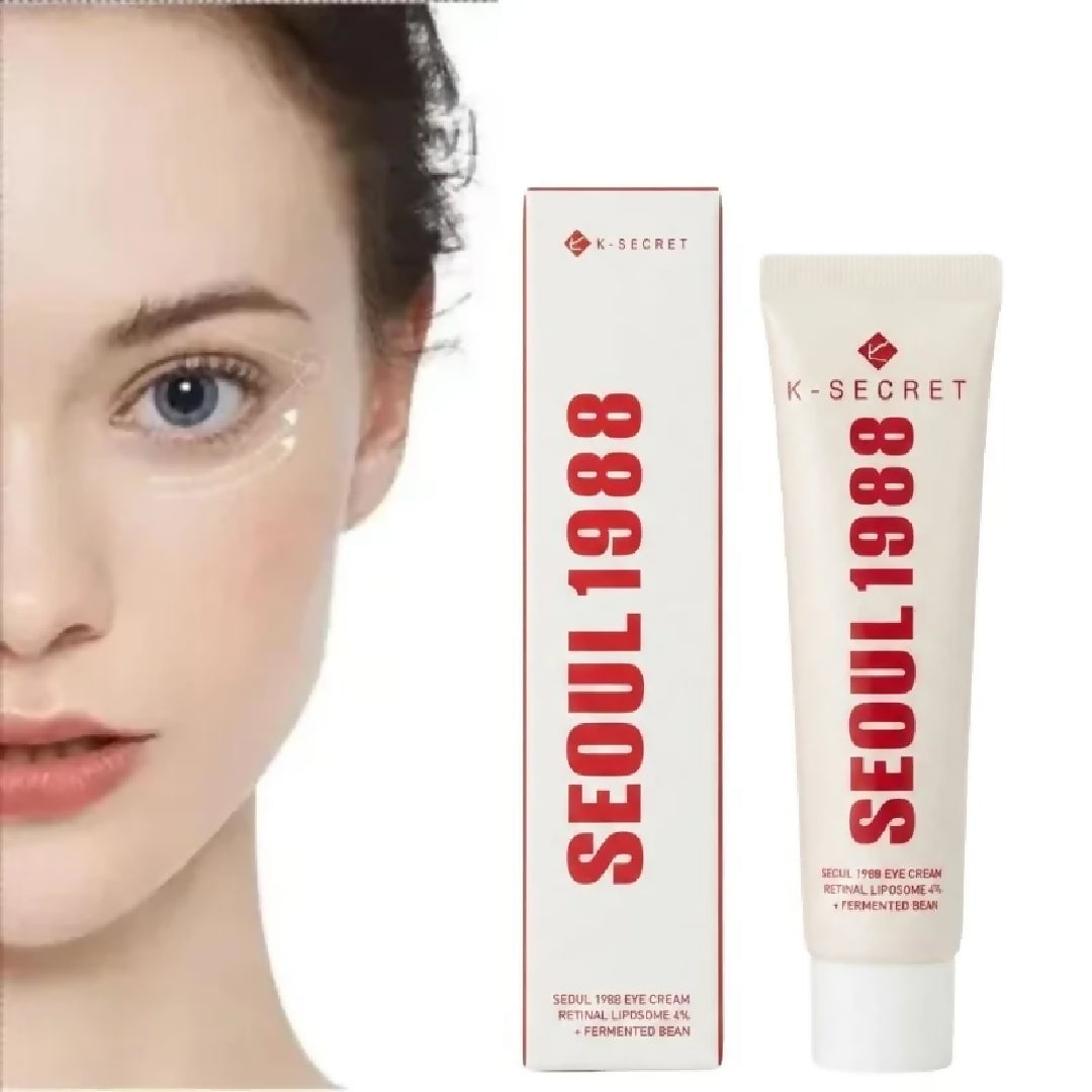 SEOUL 1988 Black Ginseng Retinal Cream Anti Aging Cream with Liposomal Retinal Black Ginseng Bakuchiol Helps Reduce Wrinkles Dark Spots Korean Skincare