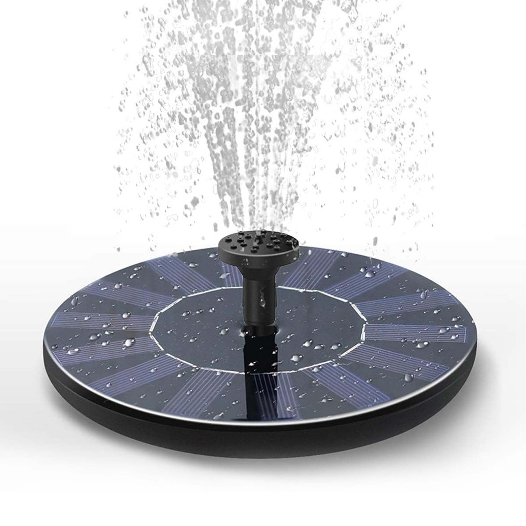 Solar Fountain Pump  Eco Friendly Water Pump for Garden Pond and Bird Bath