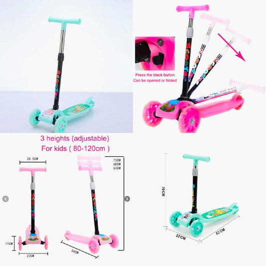 3 Wheels Kick Scooter for Kids and Toddlers