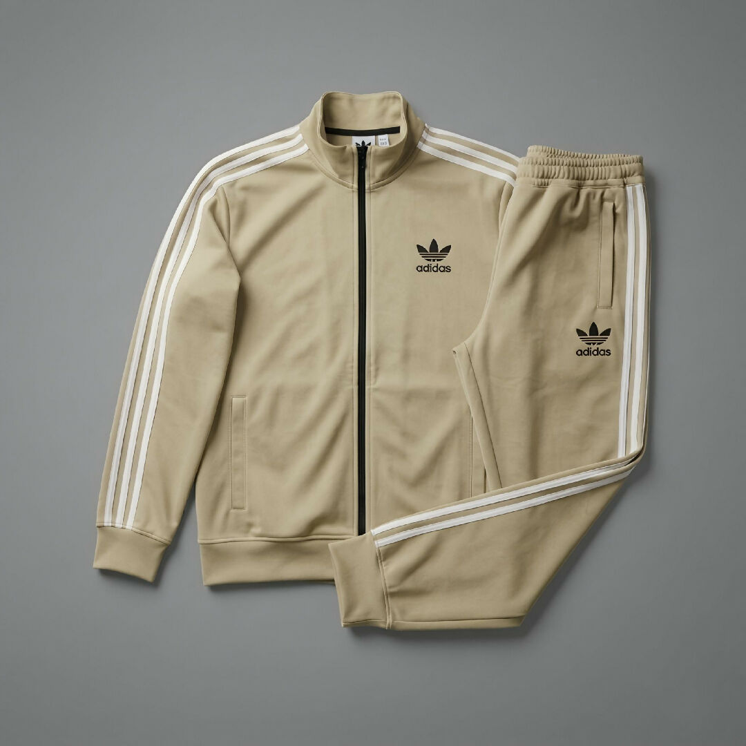 Luxury Mens 3 Stripe Scuba Tracksuit Set Ultra Soft Wrinkle Free Upper and Trouser