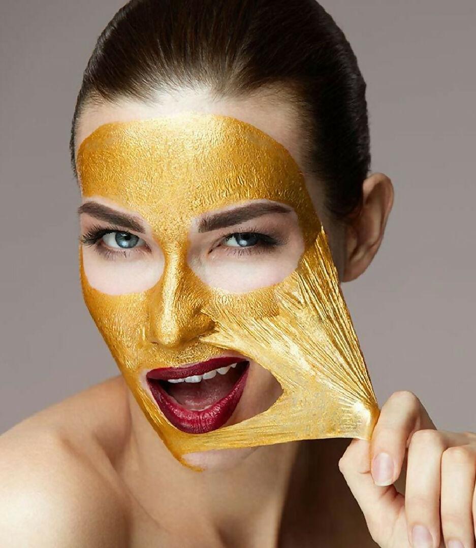 Dr Rashel Original Gold Peel Off Facial Mask Glow Like Pure Gold Deep Cleansing Radiant Glow 100 ML