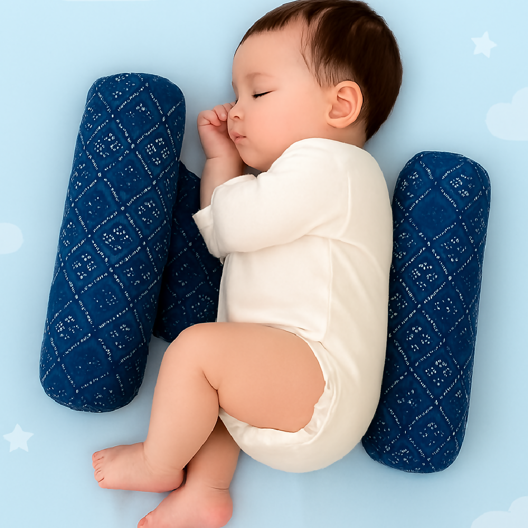 Baby-Sleeping-Comfort-Pillow-Soft-Support-Pillow-For-Infants-Ergonomic-Shape-For-Head-Neck-And-Back-Breathable-And-Washable-Fabric