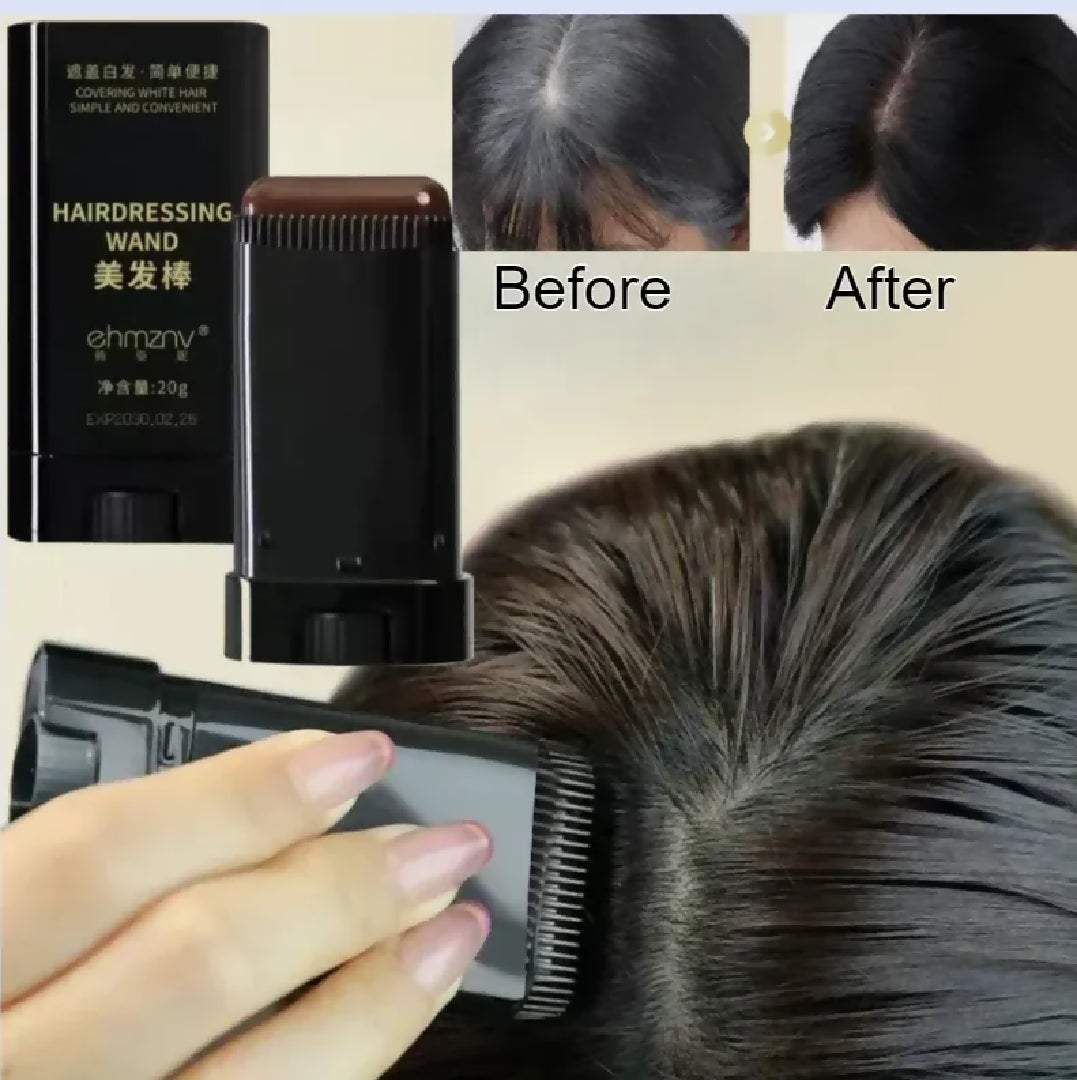 Gegemon-Black-Hairdressing-Wand-Instant-Hair-Color-Stick-Quick-Touch-Up-Easy-Application-16g-Brown