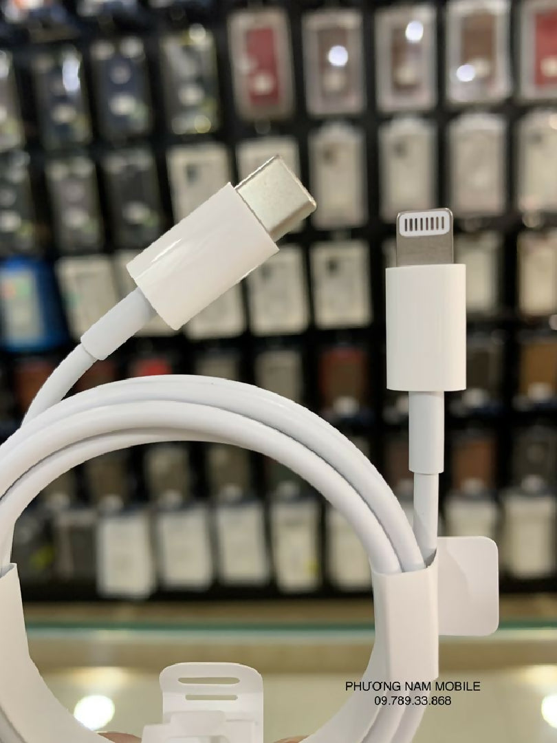 3 Pin PD Fast Charger 20W with USB-C to Lightning Cable for iPhone and Android devices