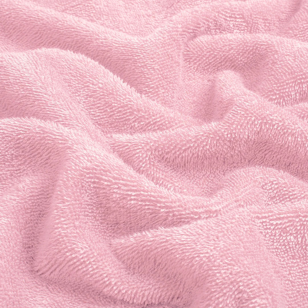 Combed Cotton Pink Towel Set