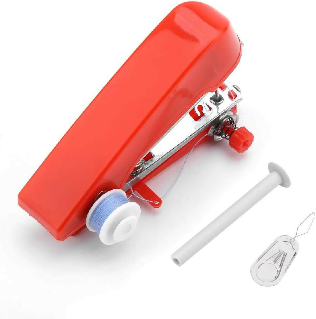 Mini Portable Handy Sewing Machine Handheld Sewing Machine Stitch Household Tool For Kids Clothing Fabric Home Travel Use Gift For Kids Adult