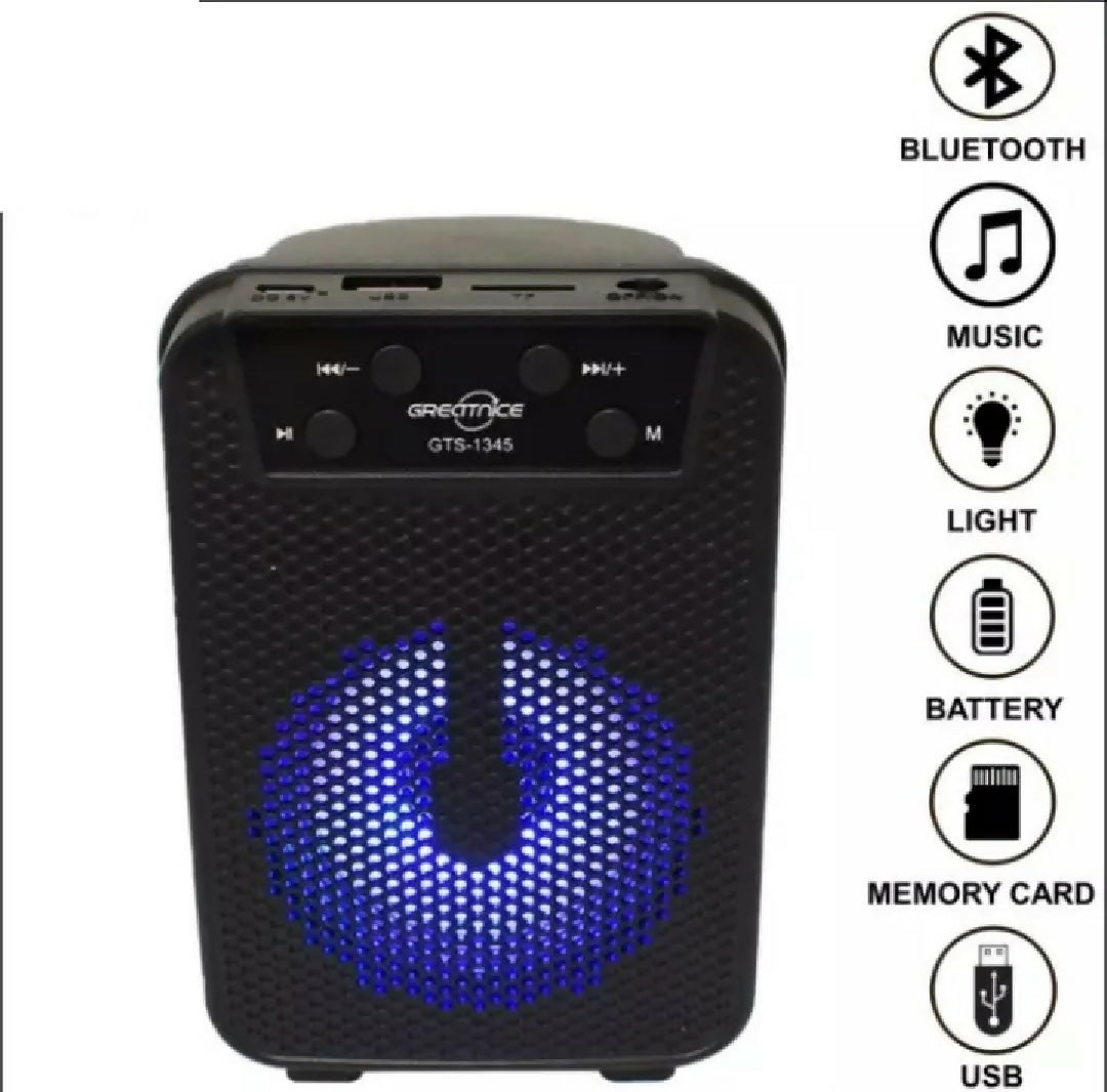 Portable Bluetooth Speaker Powerful Sound Stylish Design