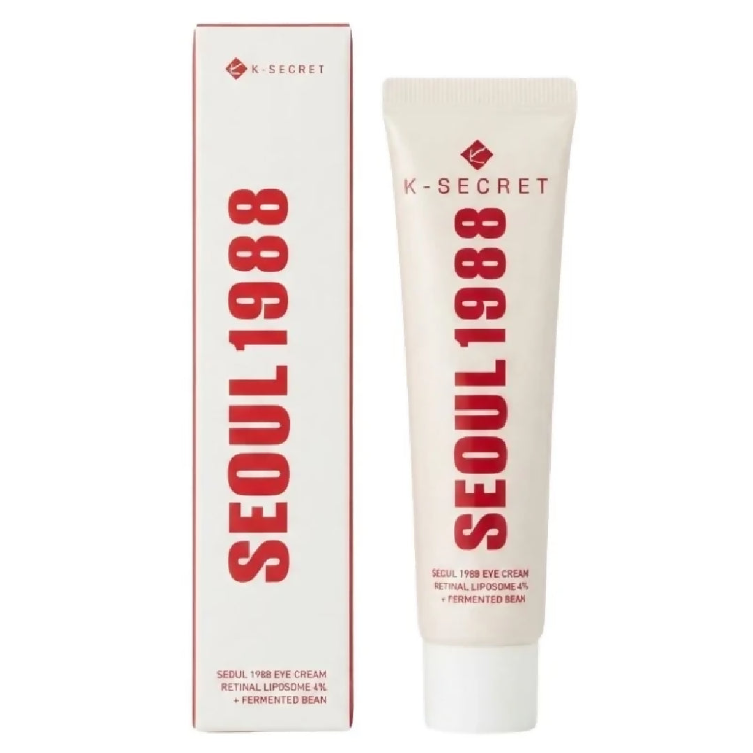 SEOUL 1988 Black Ginseng Retinal Cream Anti Aging Cream with Liposomal Retinal Black Ginseng Bakuchiol Helps Reduce Wrinkles Dark Spots Korean Skincare