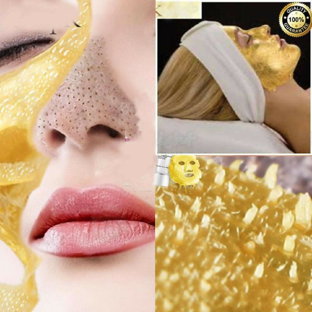 Dr Rashel Original Gold Peel Off Facial Mask Glow Like Pure Gold Deep Cleansing Radiant Glow 100 ML