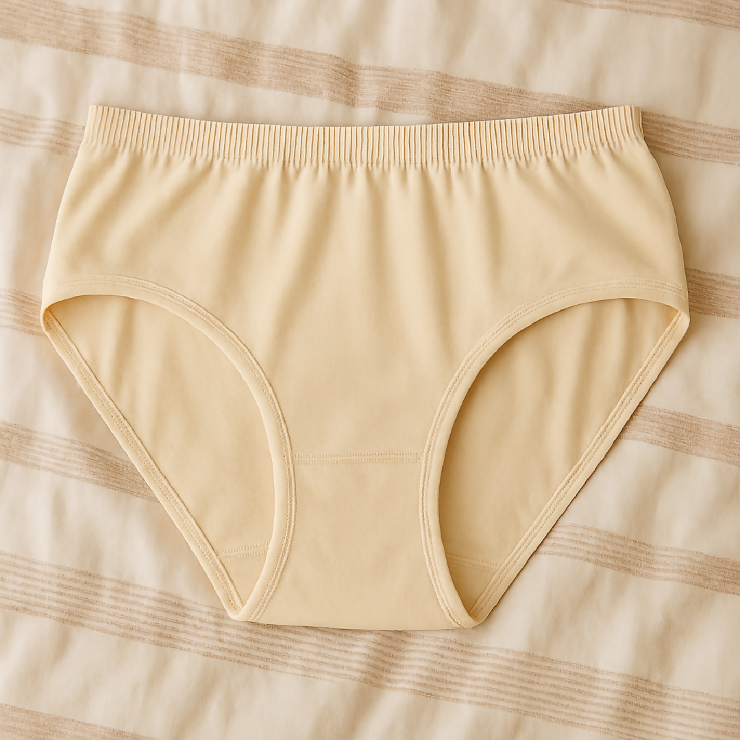 High Quality Pure Cotton Soft Fabric Panty - Comfortable Everyday Wear - Skin - S M L - Large