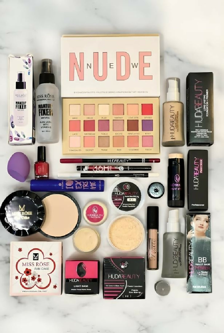 15 in 1 Makeup Deal - Complete Beauty Set with 15 Pcs for Flawless Looks