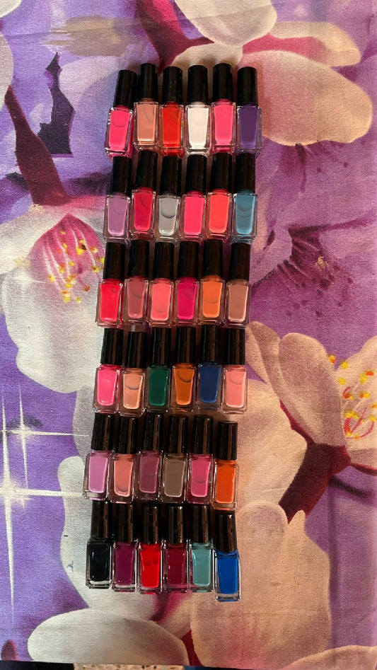 PEEL OFF NAIL POLISH 36 DIFFERENT COLORS