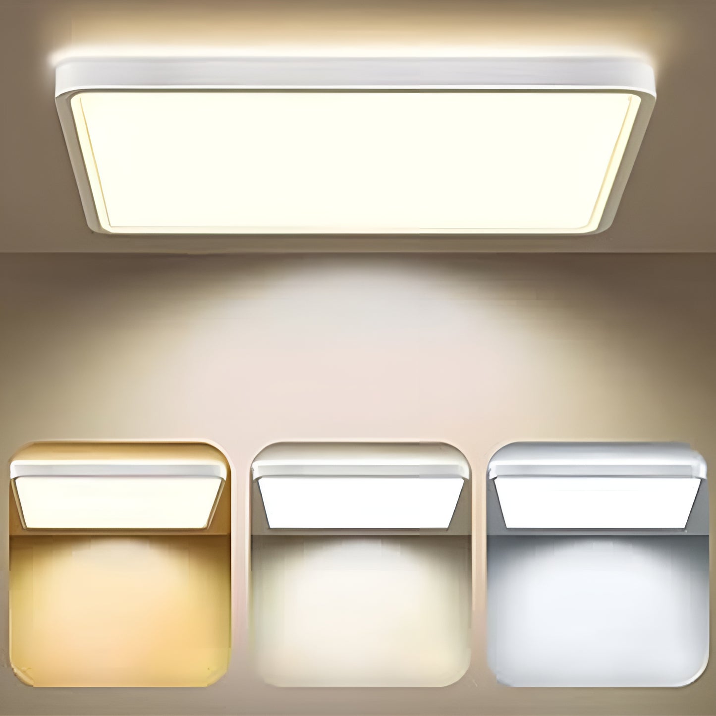 Ultra Slim LED Ceiling Light Modern Energy Saving Lamp for Home and Office