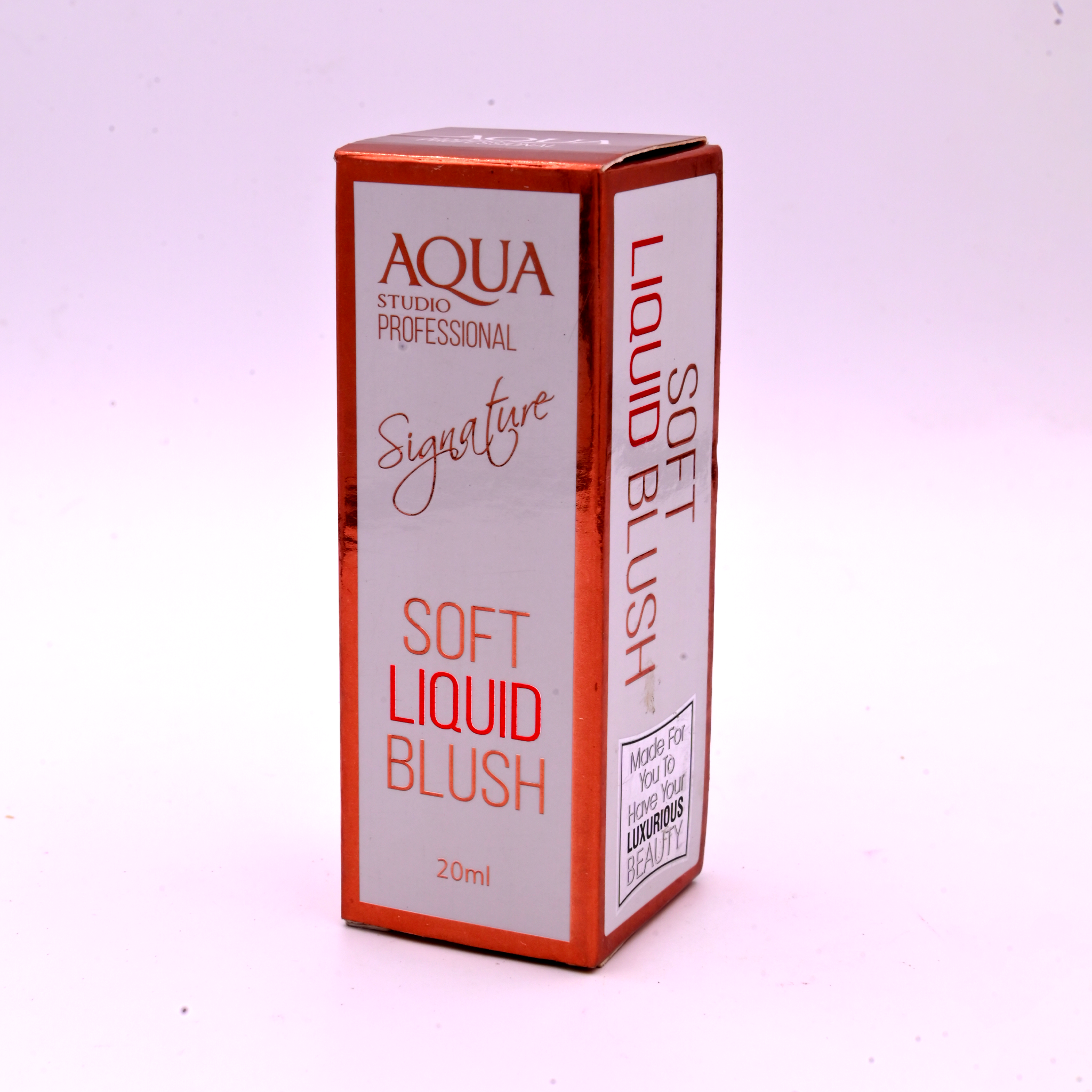 Aqua Soft Liquid Blush AQ 1047   Natural Dewy Tint for Cheeks with Smooth Blendable Finish