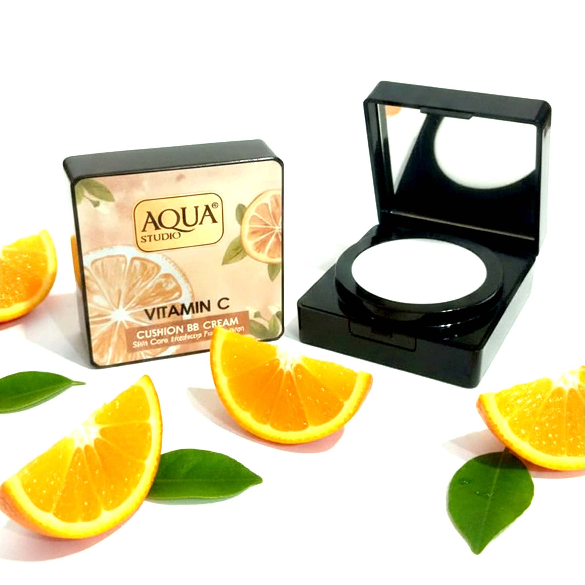 AQUA CUSHION BB CREAM AQ 1029   Hydrating Full Coverage BB Cushion