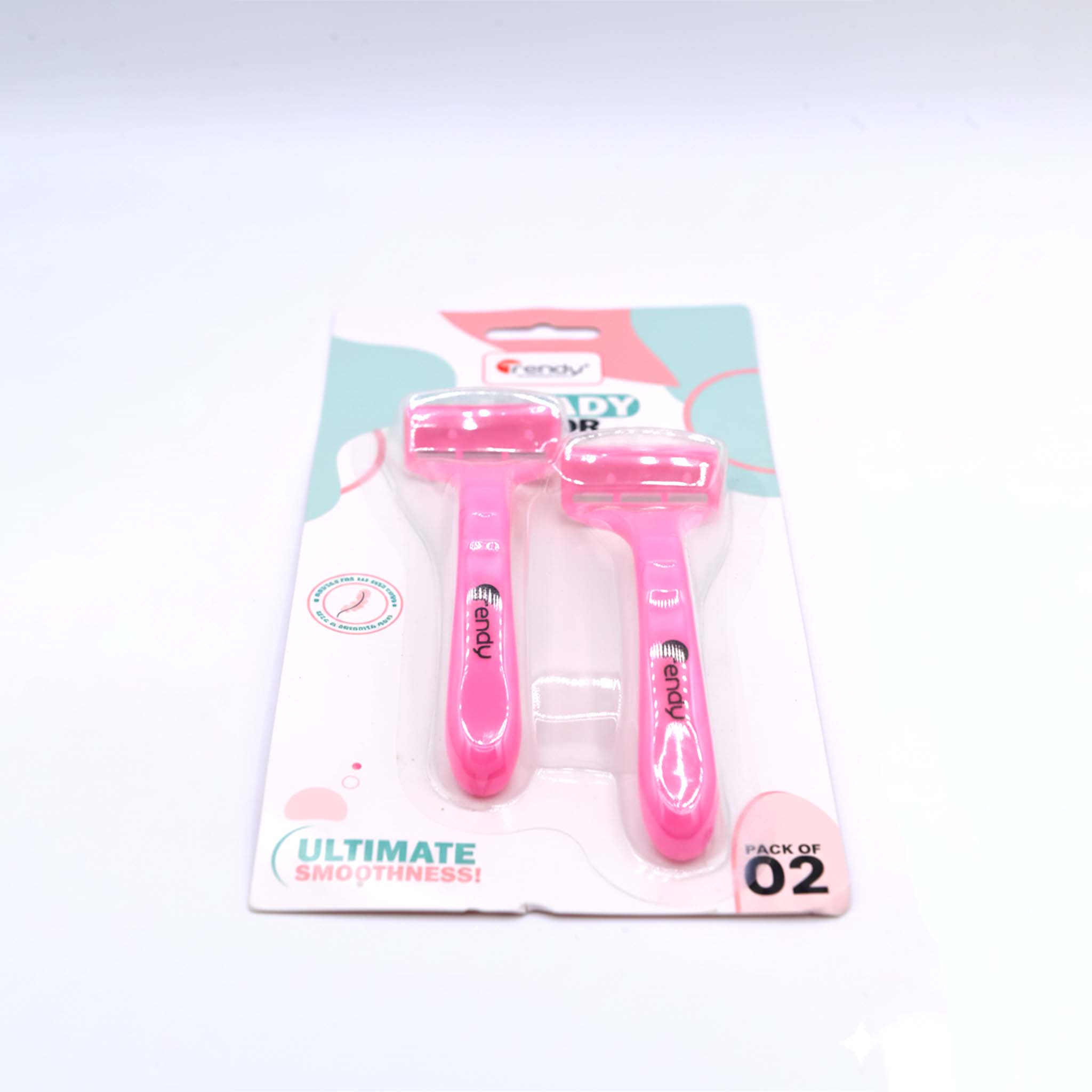 Trendy Body Razor 2 Pcs TD 398  Gentle Women’s Shaving Razors