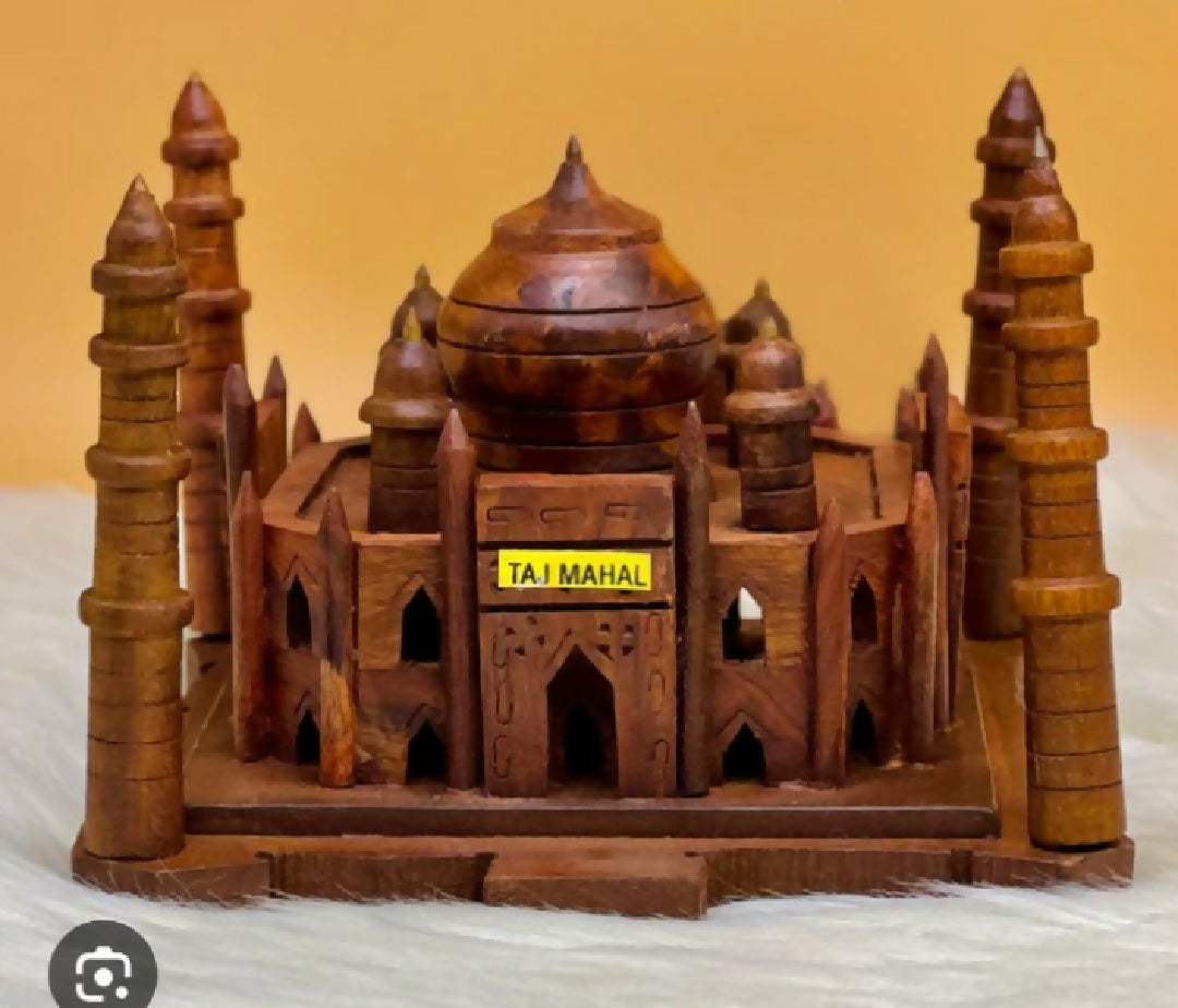 Wooden Taj Mehal 1 Piece