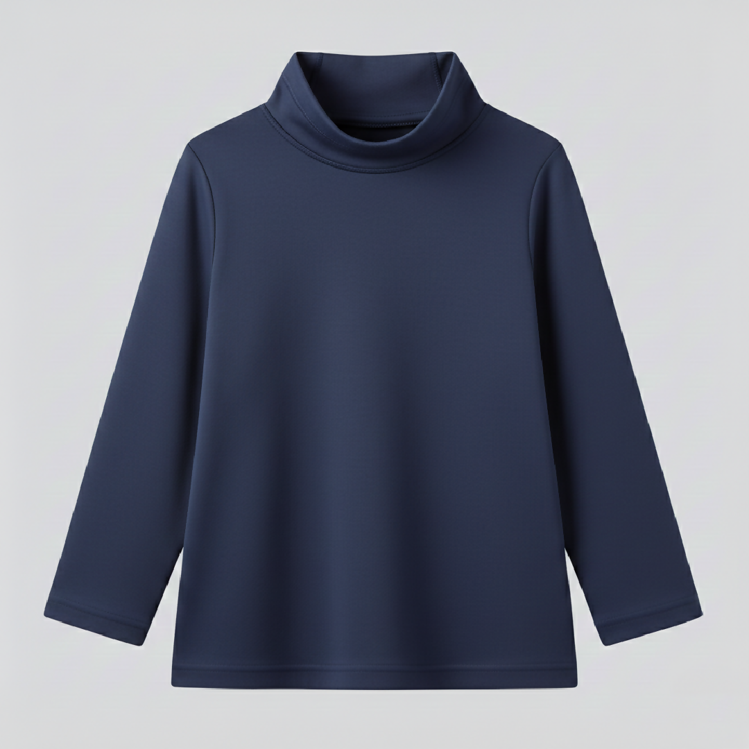 Kids Full Sleeves High Neck Sweaters