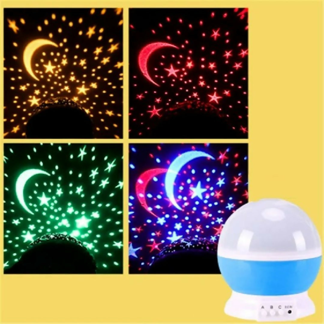 Star Lamp Projector Starry Sky Projector Night Lamp Star Moon Lamp Projector 360 Degree Rotation LED Star Night Light Table Lamp