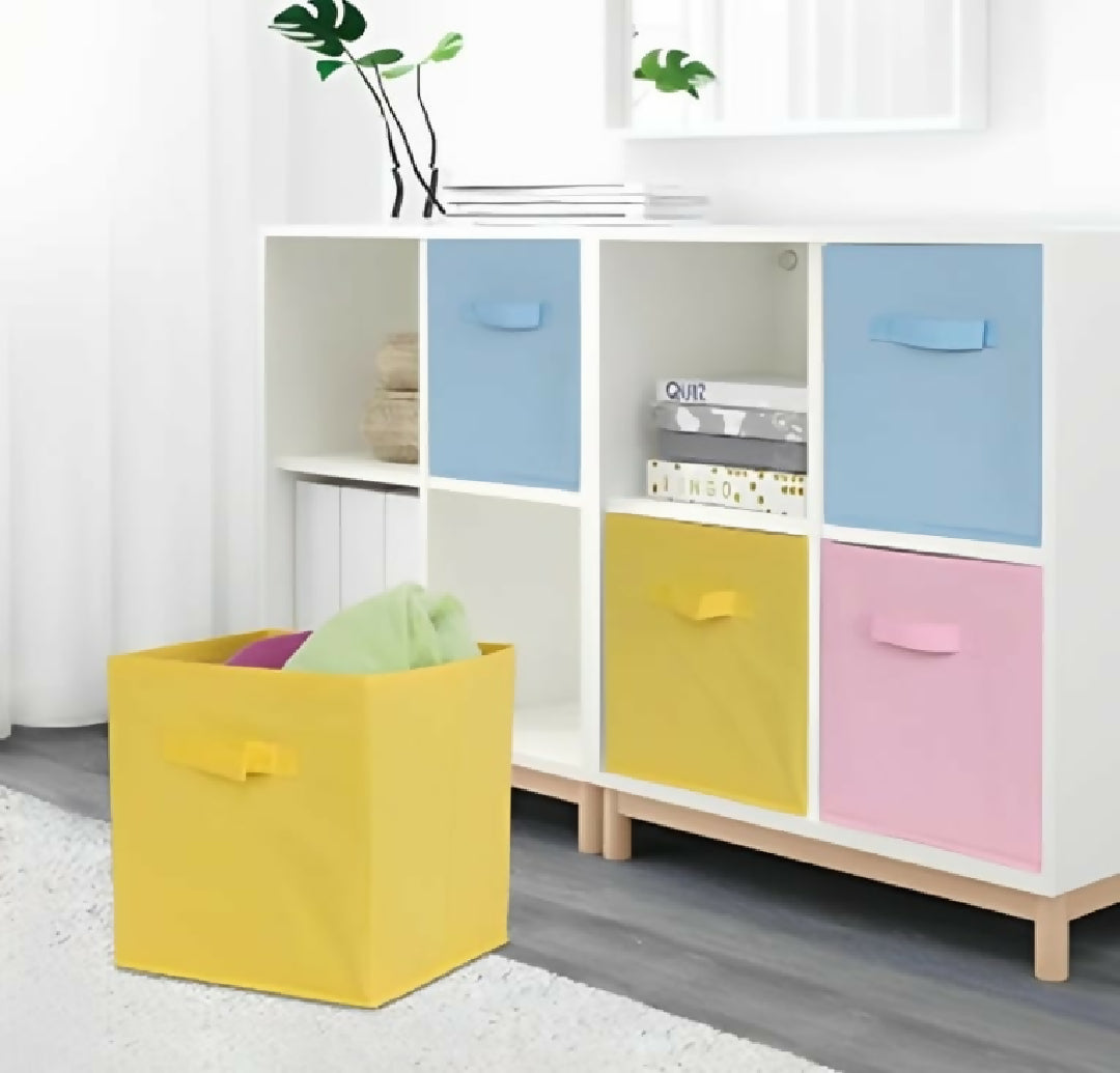 CUBE BOX SPACE SAVER STORAGE BOX - Random Colors
