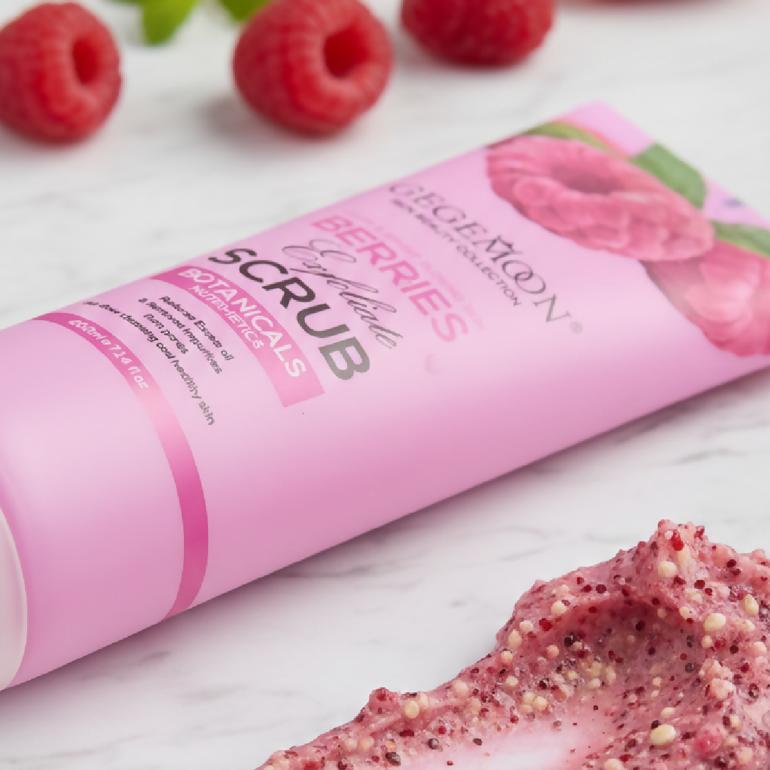 Gegemoon New Fruity Exfoliation Scrub - Deep Cleansing and Brightening Body Scrub - Apricot - 200ml