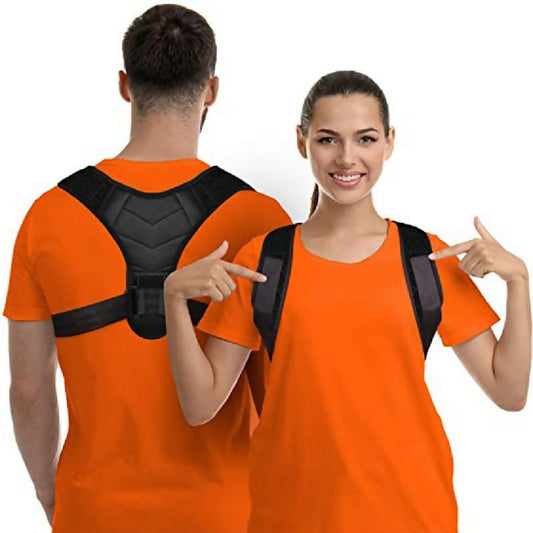 Adjustable Body Posture Corrector Belt - Back and Shoulder Support Brace for Men and Women - Spine Alignment and Pain Relief
