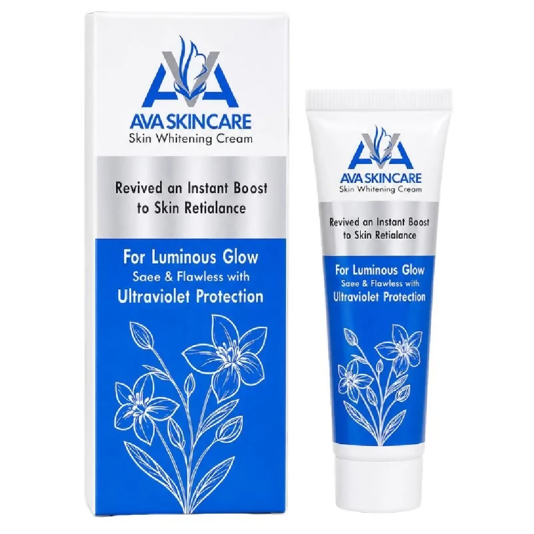 AVA Skin Whitening Cream Brightening Hydrating Face Cream Smooth Healthy Looking Skin 30g