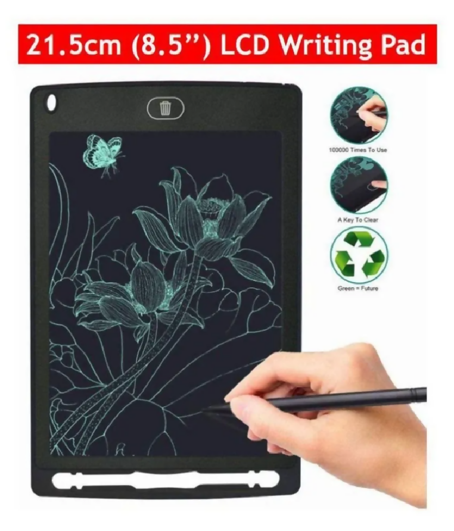 Hardbound LCD Writing Pad 8-5 inch multicolor LCD Tablet