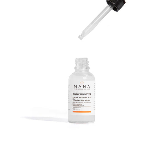 Shop GLOW BOOSTER ETHYL ASCORBIC ACID VITAMIN C 15% at Mana Beauty Spirit