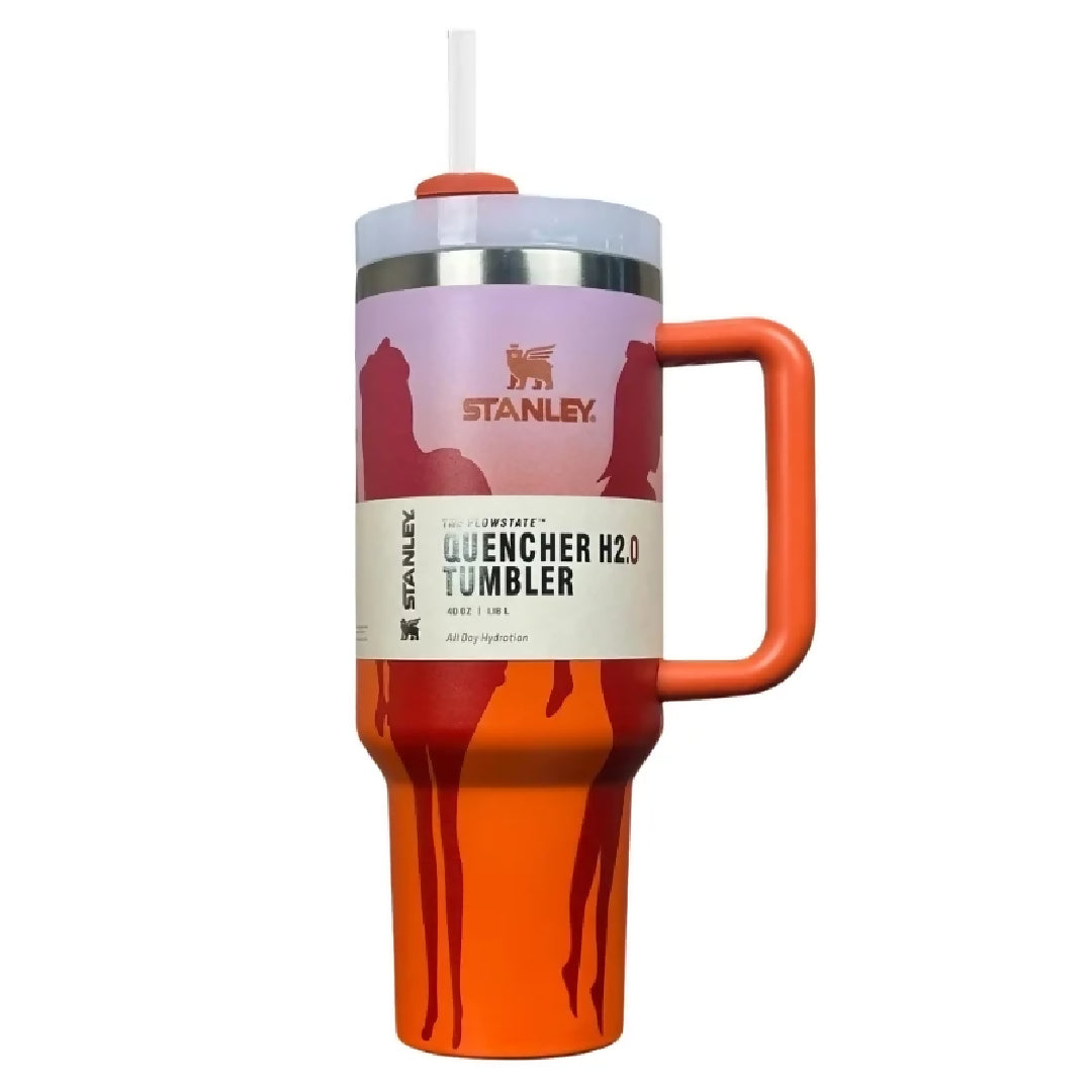 Orange Barbie Stanlay Tumbler H2-0 Tumbler 1-18L Limited Edition Double Wall Vacuum Insulated