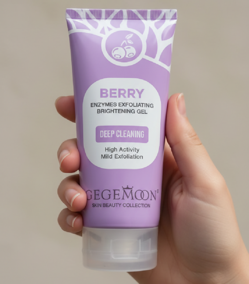 Gegemoon Exfoliating Dead Skin Remover Gel - 150ml Berry Flavor - Smooth and Refreshing Skin Care