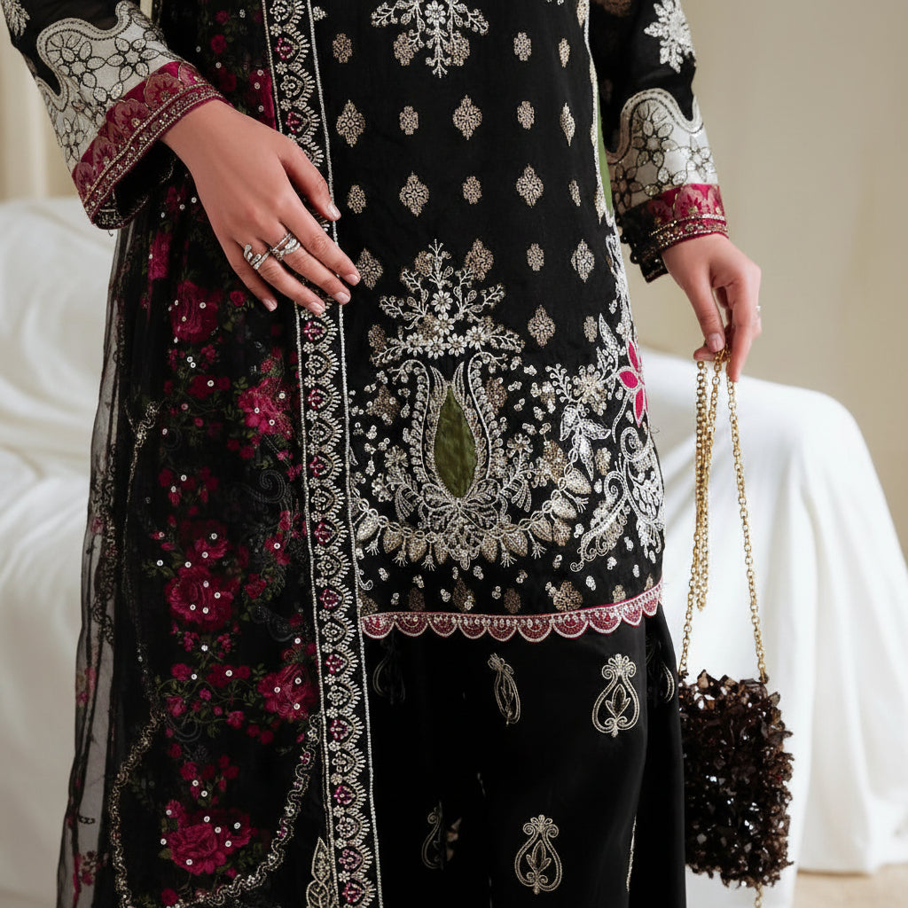 Omara Festive Collection Black