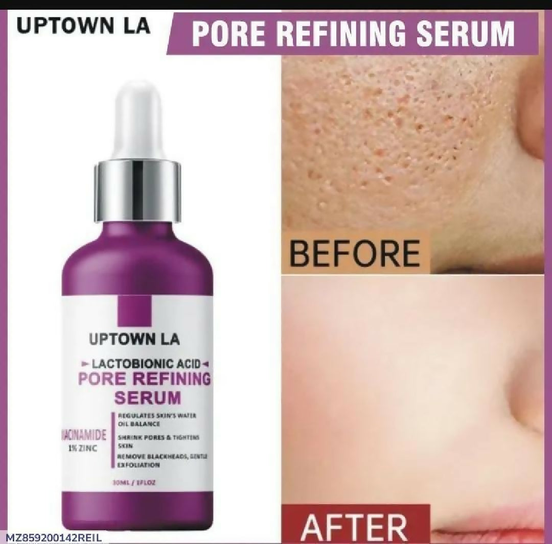Uptown LA Pore Refining Serum for Face Smooth Bright and Healthy Skin Care