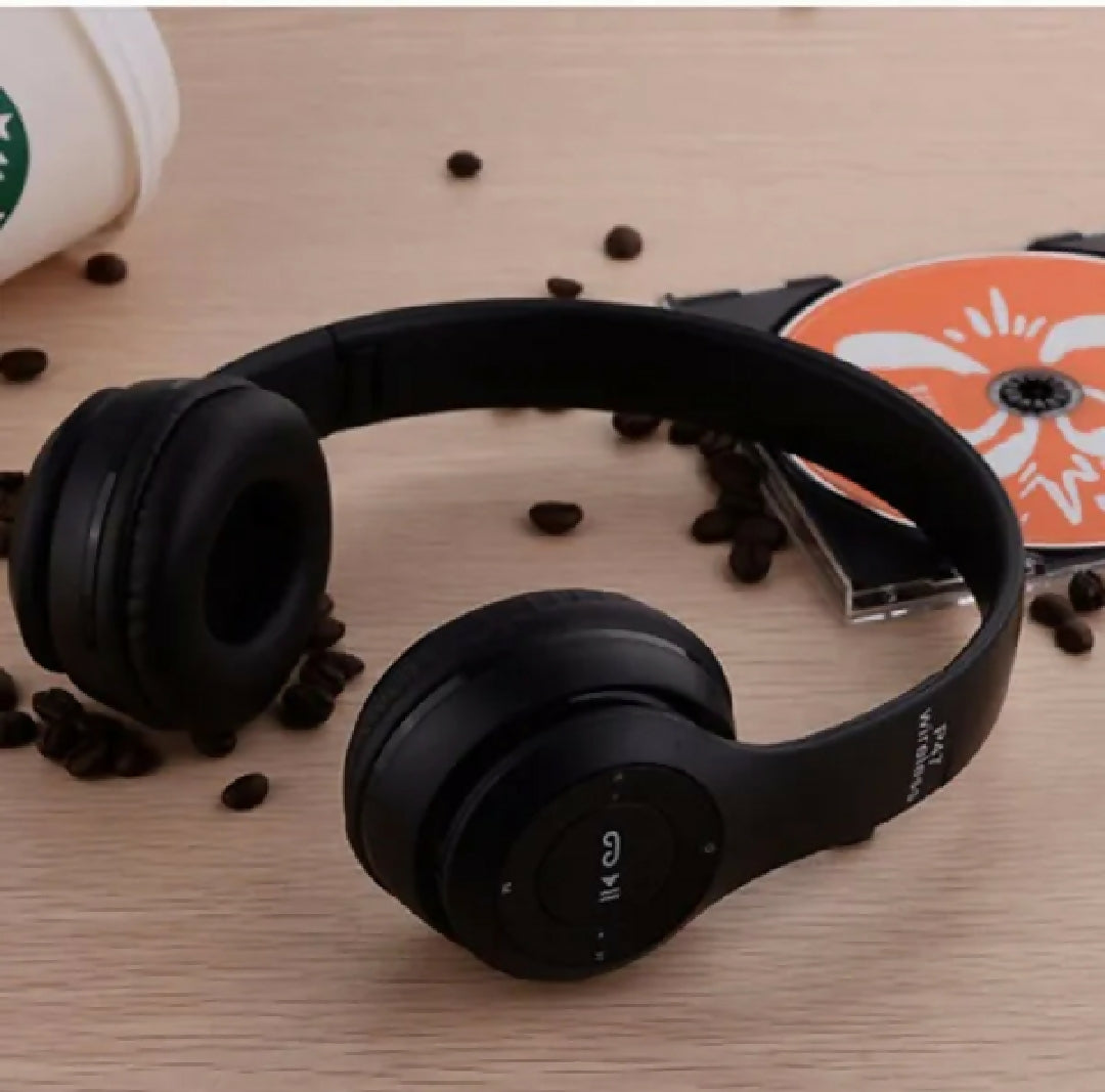 P47 Wireless Bluetooth Headphones Deep Bass Premium Sound random color