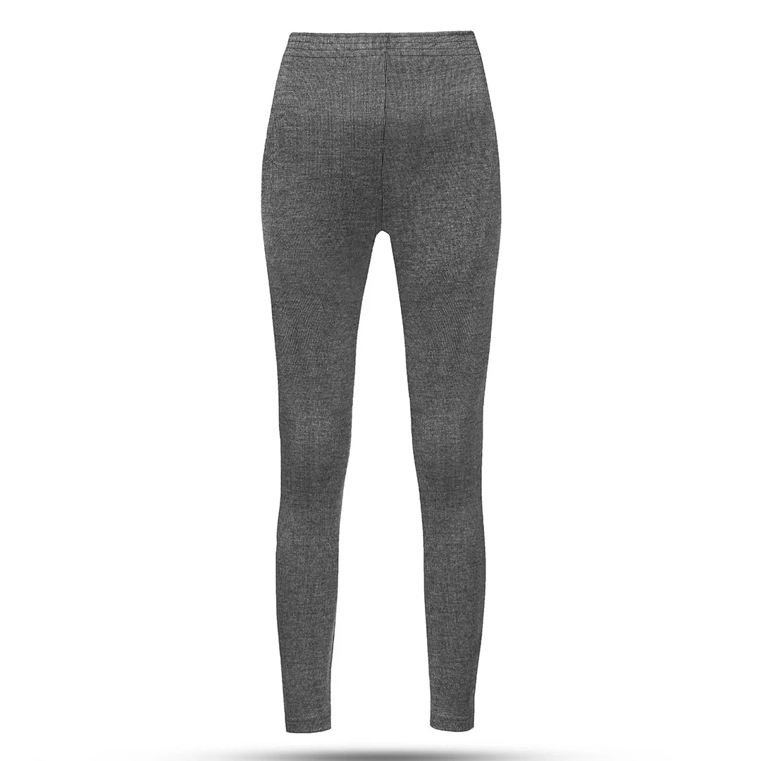 Women's Full Drawer Woollen Thermal   Grey