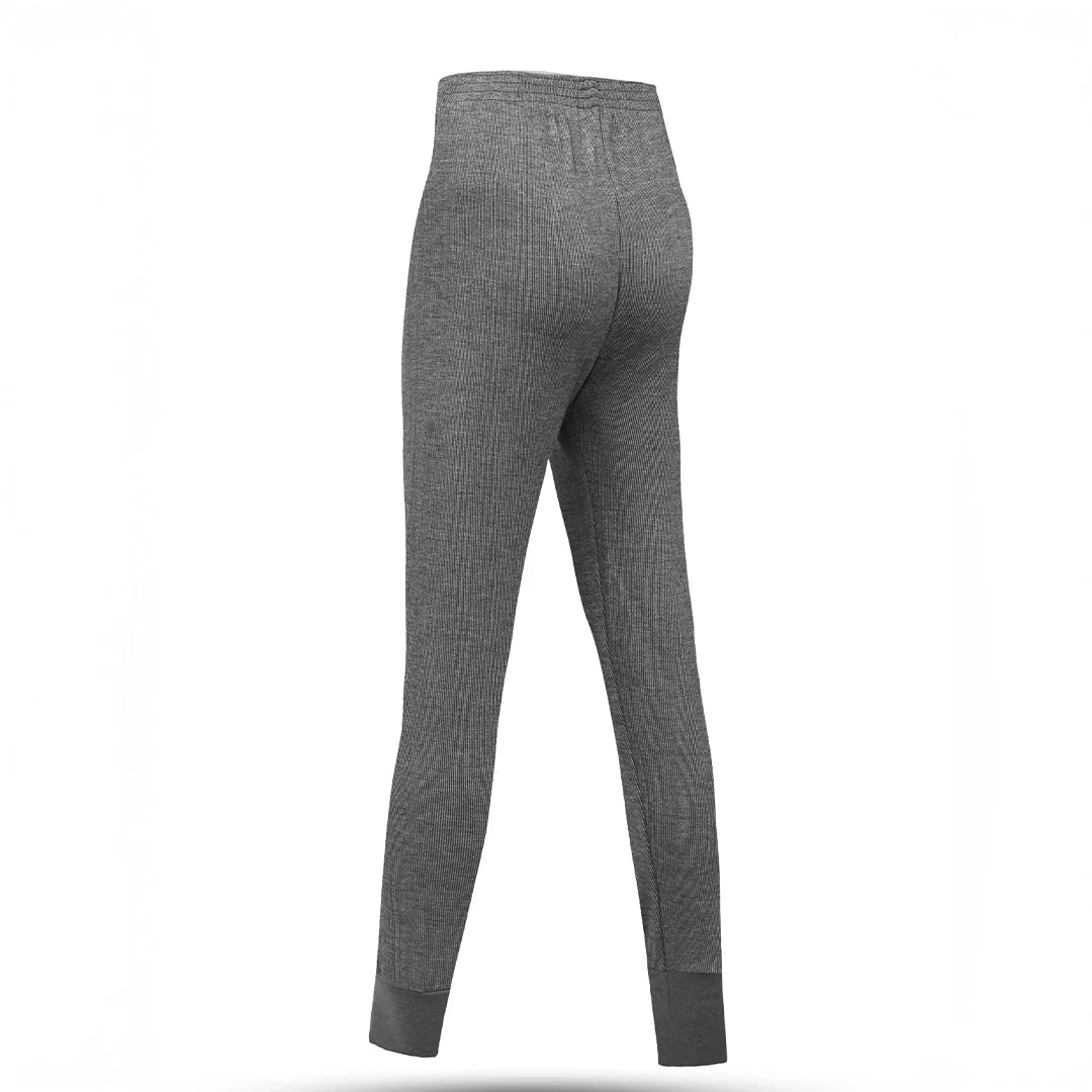 Men's Full Drawer Woollen Thermal - Grey