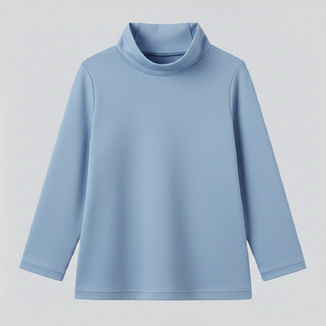 Kids Full Sleeves High Neck Sweaters