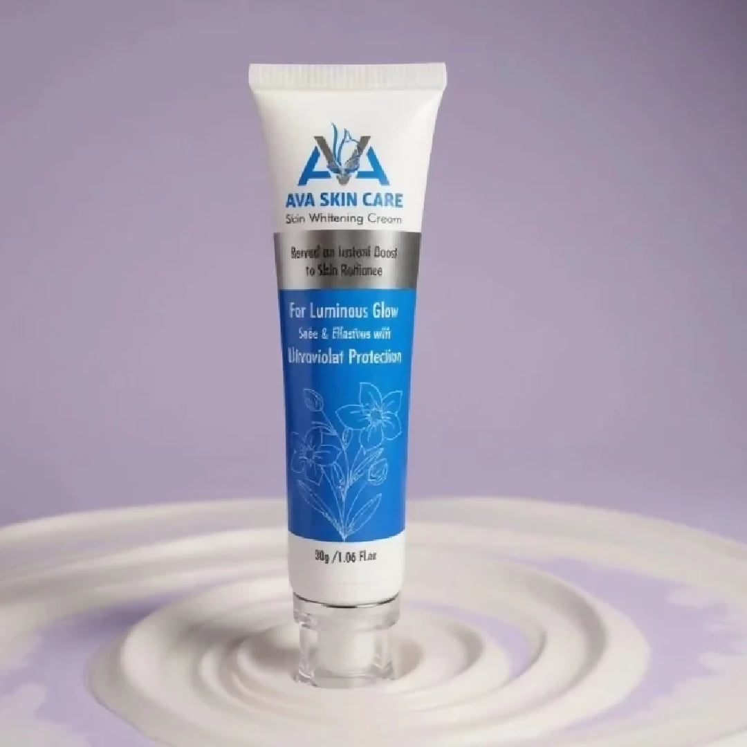 AVA Skin Whitening Cream Brightening Hydrating Face Cream Smooth Healthy Looking Skin 30g